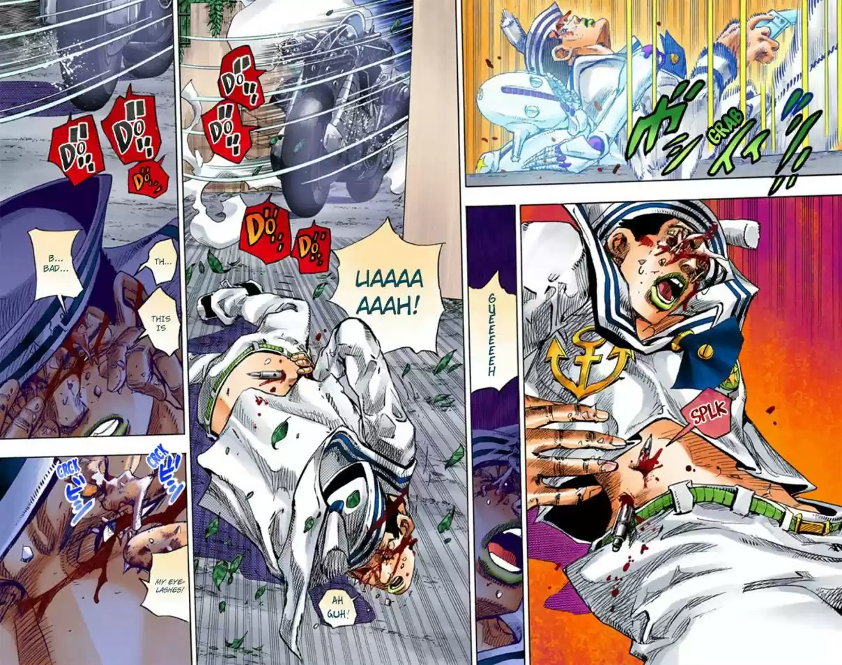 JoJo's Bizarre Adventure Part 8 JoJolion [Official Colored] Vol. 3 Ch. 13 Paisley Park and Born This Way Part 2