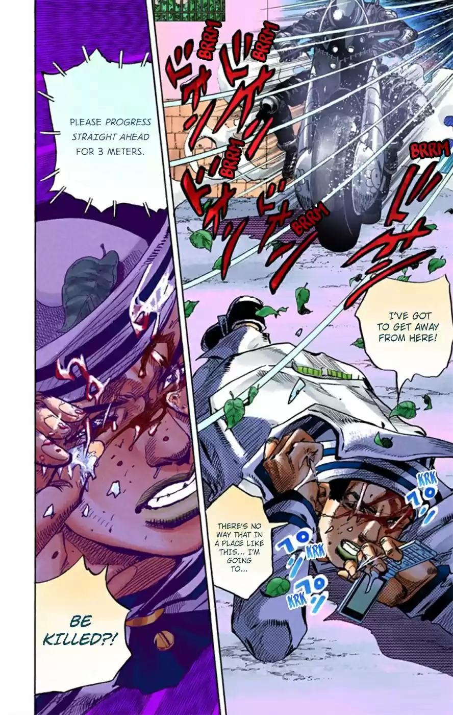 JoJo's Bizarre Adventure Part 8 JoJolion [Official Colored] Vol. 3 Ch. 13 Paisley Park and Born This Way Part 2