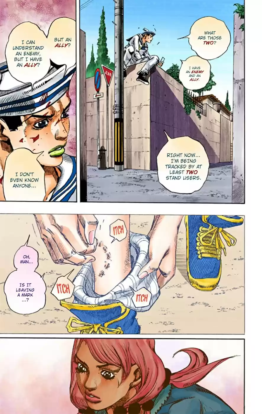 JoJo's Bizarre Adventure Part 8 JoJolion [Official Colored] Vol. 3 Ch. 13 Paisley Park and Born This Way Part 2