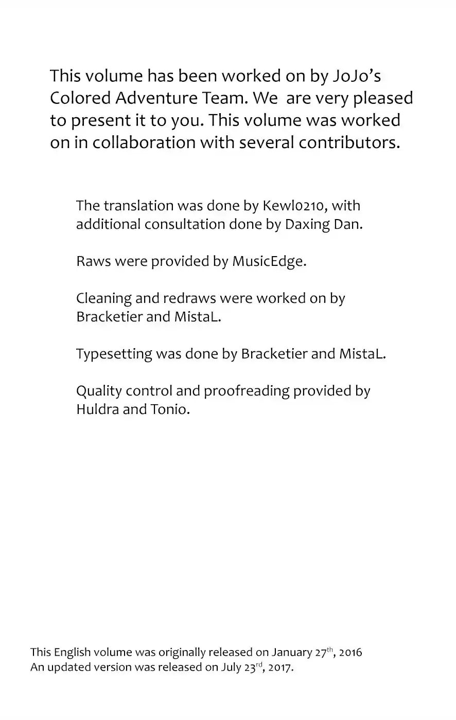 JoJo's Bizarre Adventure Part 8 JoJolion [Official Colored] Vol. 3 Ch. 13 Paisley Park and Born This Way Part 2