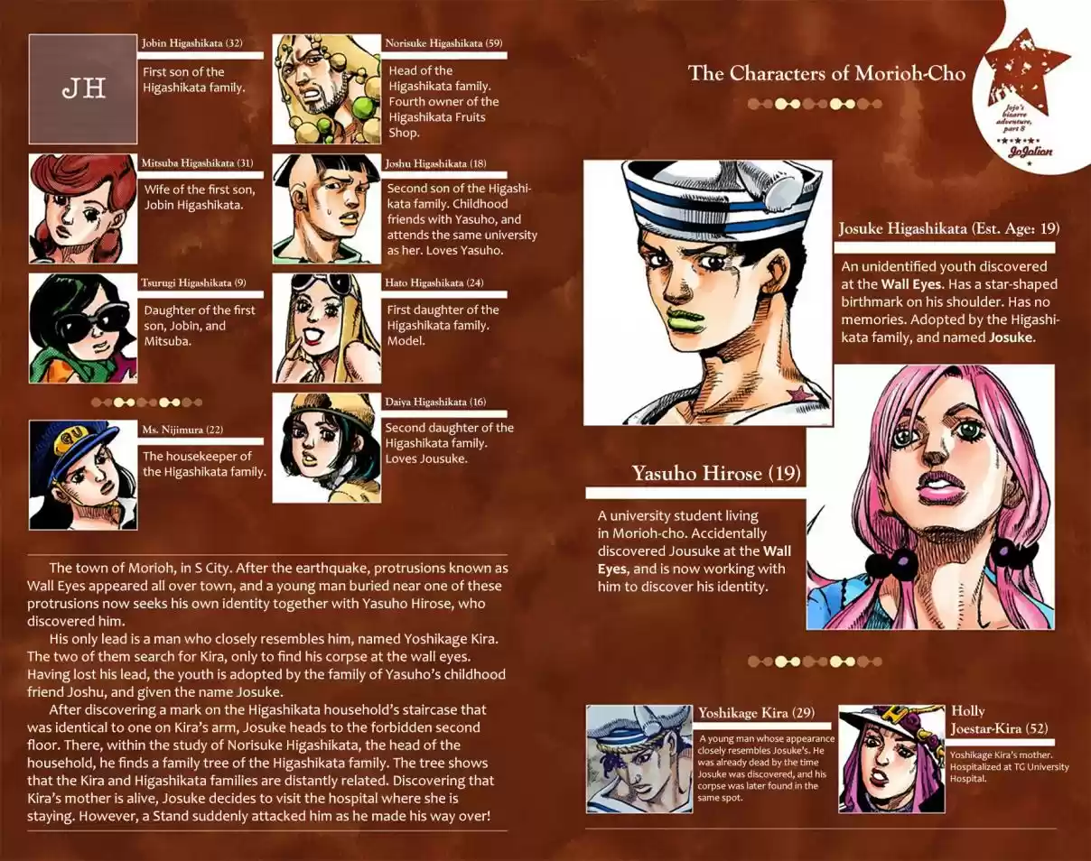 JoJo's Bizarre Adventure Part 8 JoJolion [Official Colored] Vol. 4 Ch. 14 Paisley Park and Born This Way Part 3
