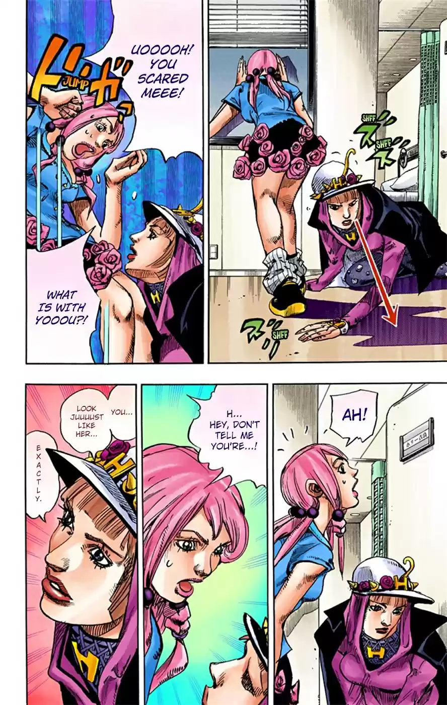 JoJo's Bizarre Adventure Part 8 JoJolion [Official Colored] Vol. 4 Ch. 14 Paisley Park and Born This Way Part 3
