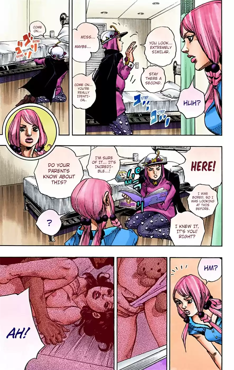 JoJo's Bizarre Adventure Part 8 JoJolion [Official Colored] Vol. 4 Ch. 14 Paisley Park and Born This Way Part 3