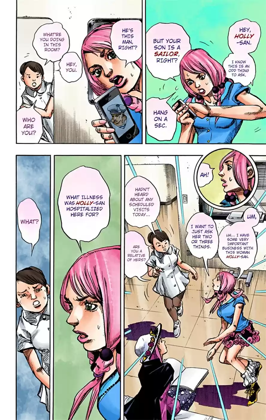 JoJo's Bizarre Adventure Part 8 JoJolion [Official Colored] Vol. 4 Ch. 14 Paisley Park and Born This Way Part 3