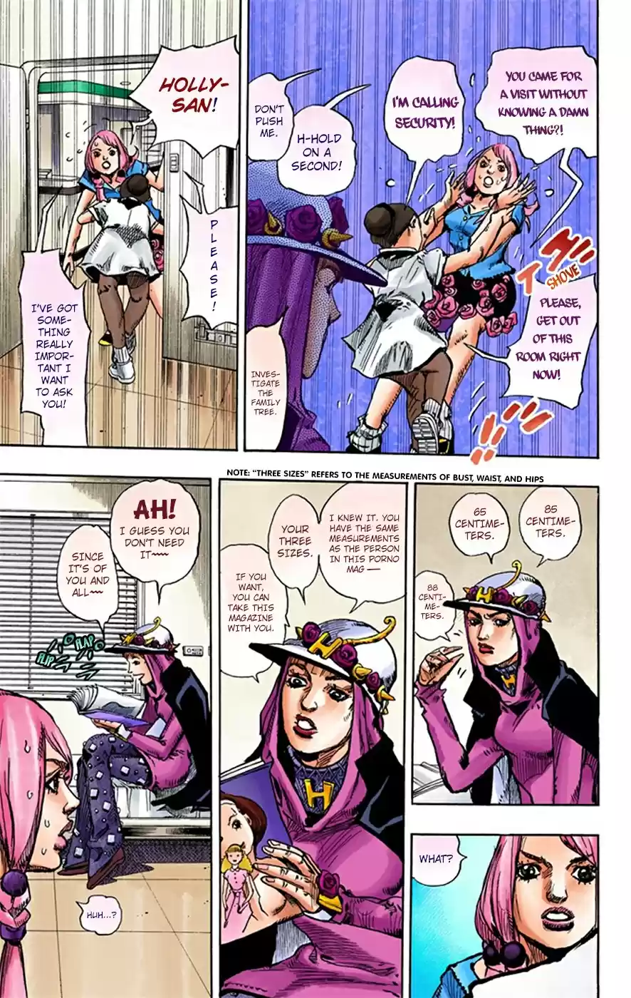 JoJo's Bizarre Adventure Part 8 JoJolion [Official Colored] Vol. 4 Ch. 14 Paisley Park and Born This Way Part 3