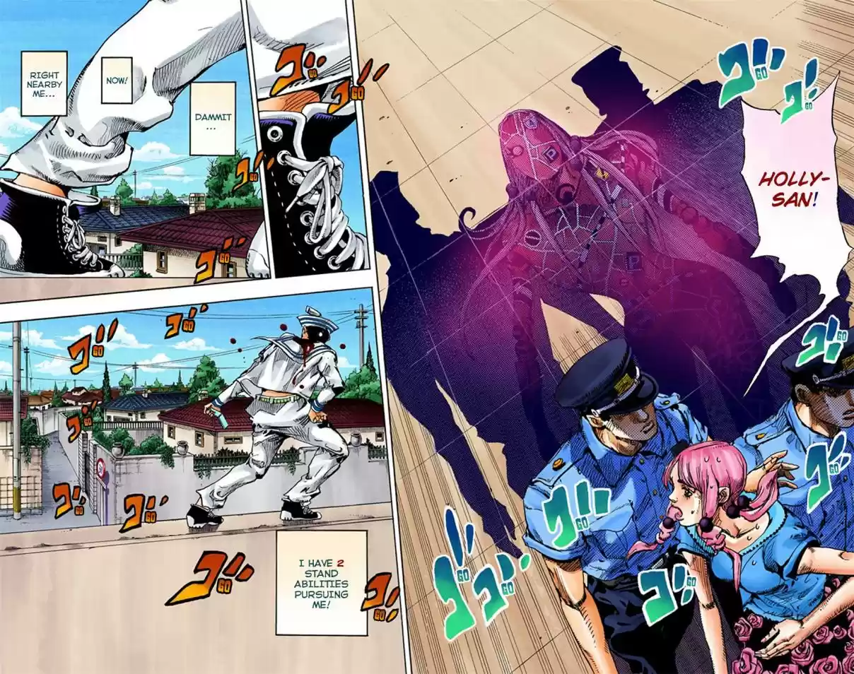 JoJo's Bizarre Adventure Part 8 JoJolion [Official Colored] Vol. 4 Ch. 14 Paisley Park and Born This Way Part 3