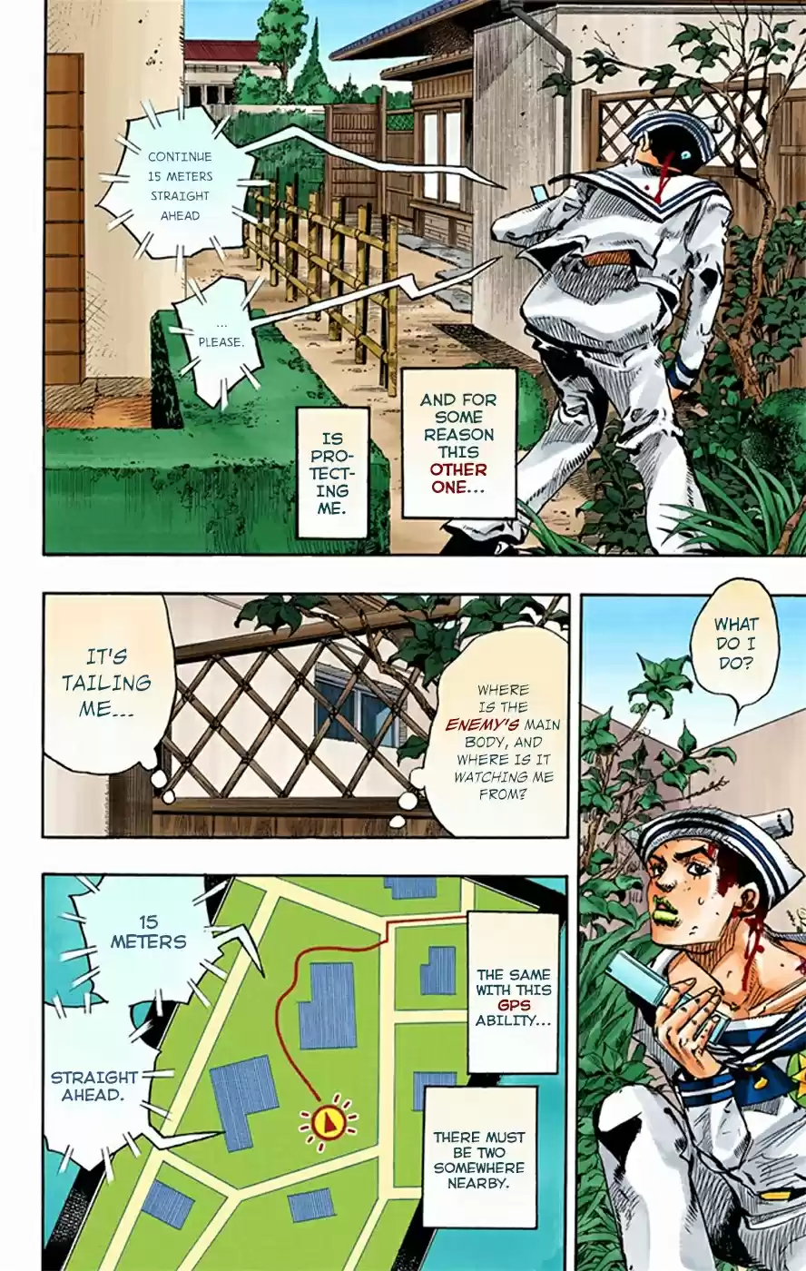 JoJo's Bizarre Adventure Part 8 JoJolion [Official Colored] Vol. 4 Ch. 14 Paisley Park and Born This Way Part 3