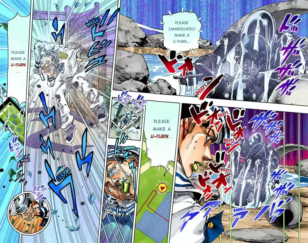 JoJo's Bizarre Adventure Part 8 JoJolion [Official Colored] Vol. 4 Ch. 14 Paisley Park and Born This Way Part 3