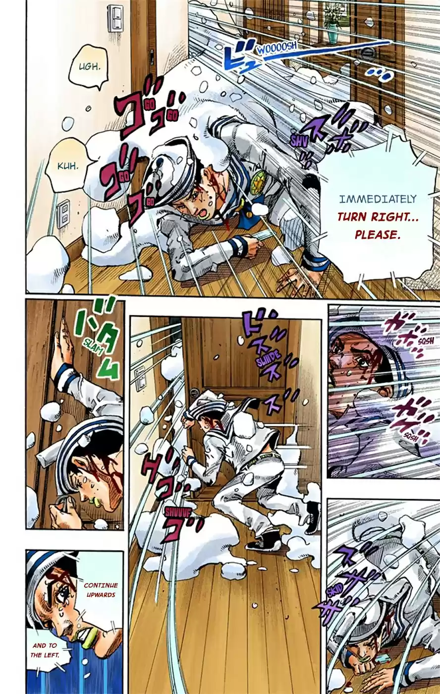 JoJo's Bizarre Adventure Part 8 JoJolion [Official Colored] Vol. 4 Ch. 14 Paisley Park and Born This Way Part 3