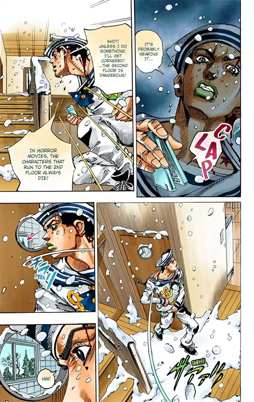 JoJo's Bizarre Adventure Part 8 JoJolion [Official Colored] Vol. 4 Ch. 14 Paisley Park and Born This Way Part 3