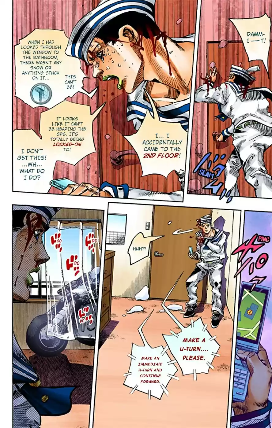 JoJo's Bizarre Adventure Part 8 JoJolion [Official Colored] Vol. 4 Ch. 14 Paisley Park and Born This Way Part 3