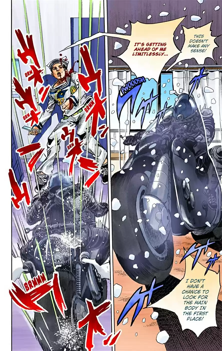 JoJo's Bizarre Adventure Part 8 JoJolion [Official Colored] Vol. 4 Ch. 14 Paisley Park and Born This Way Part 3