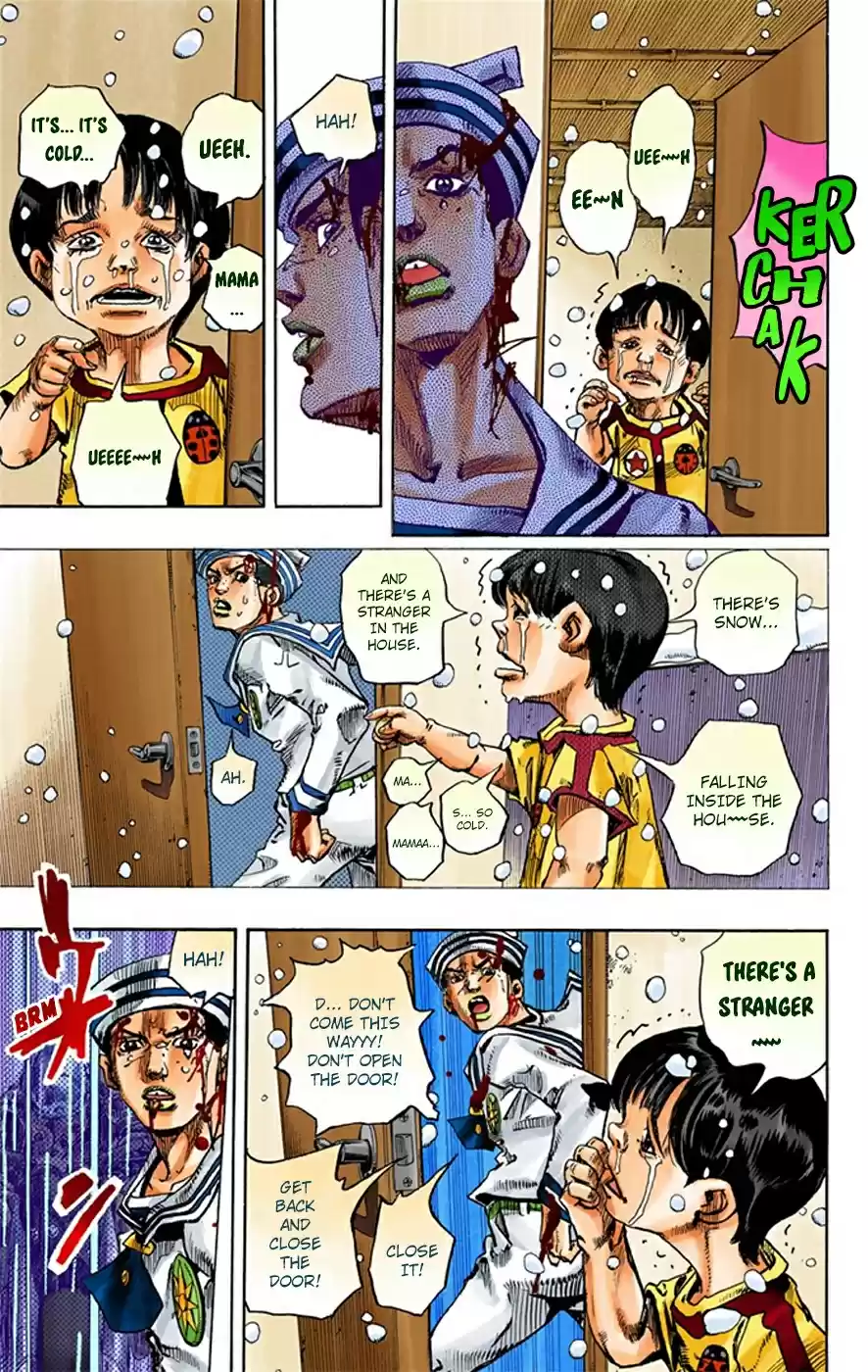 JoJo's Bizarre Adventure Part 8 JoJolion [Official Colored] Vol. 4 Ch. 14 Paisley Park and Born This Way Part 3