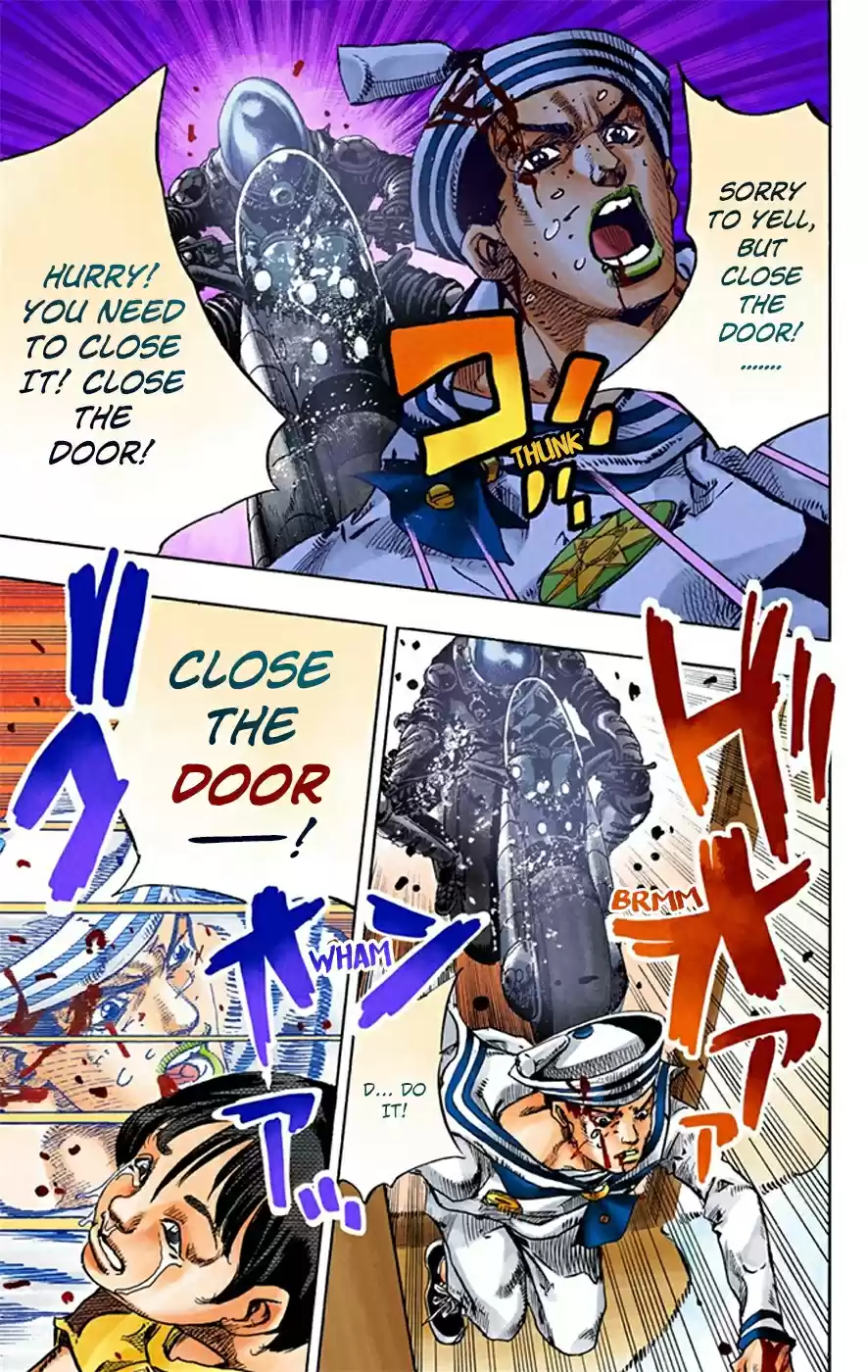 JoJo's Bizarre Adventure Part 8 JoJolion [Official Colored] Vol. 4 Ch. 14 Paisley Park and Born This Way Part 3