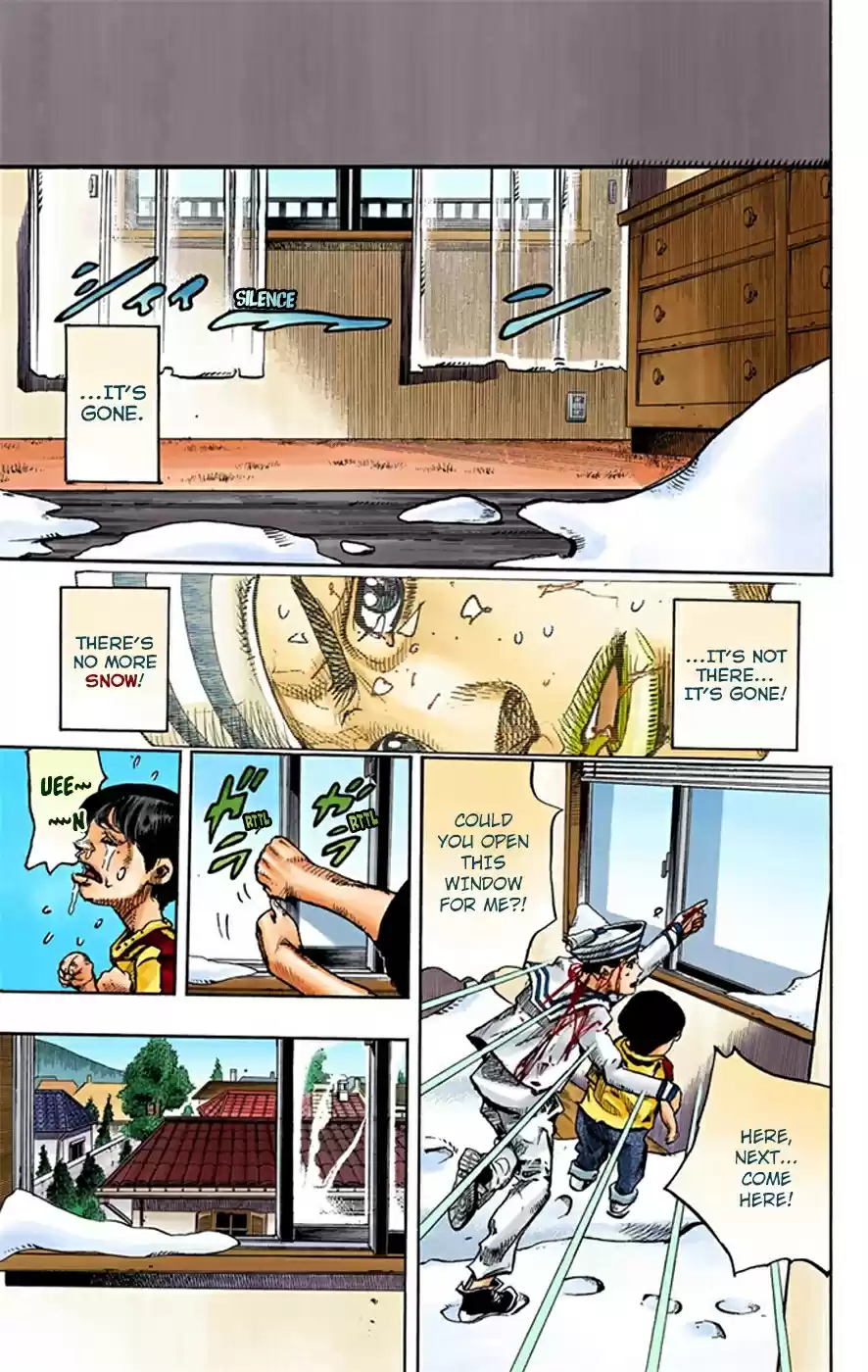 JoJo's Bizarre Adventure Part 8 JoJolion [Official Colored] Vol. 4 Ch. 14 Paisley Park and Born This Way Part 3