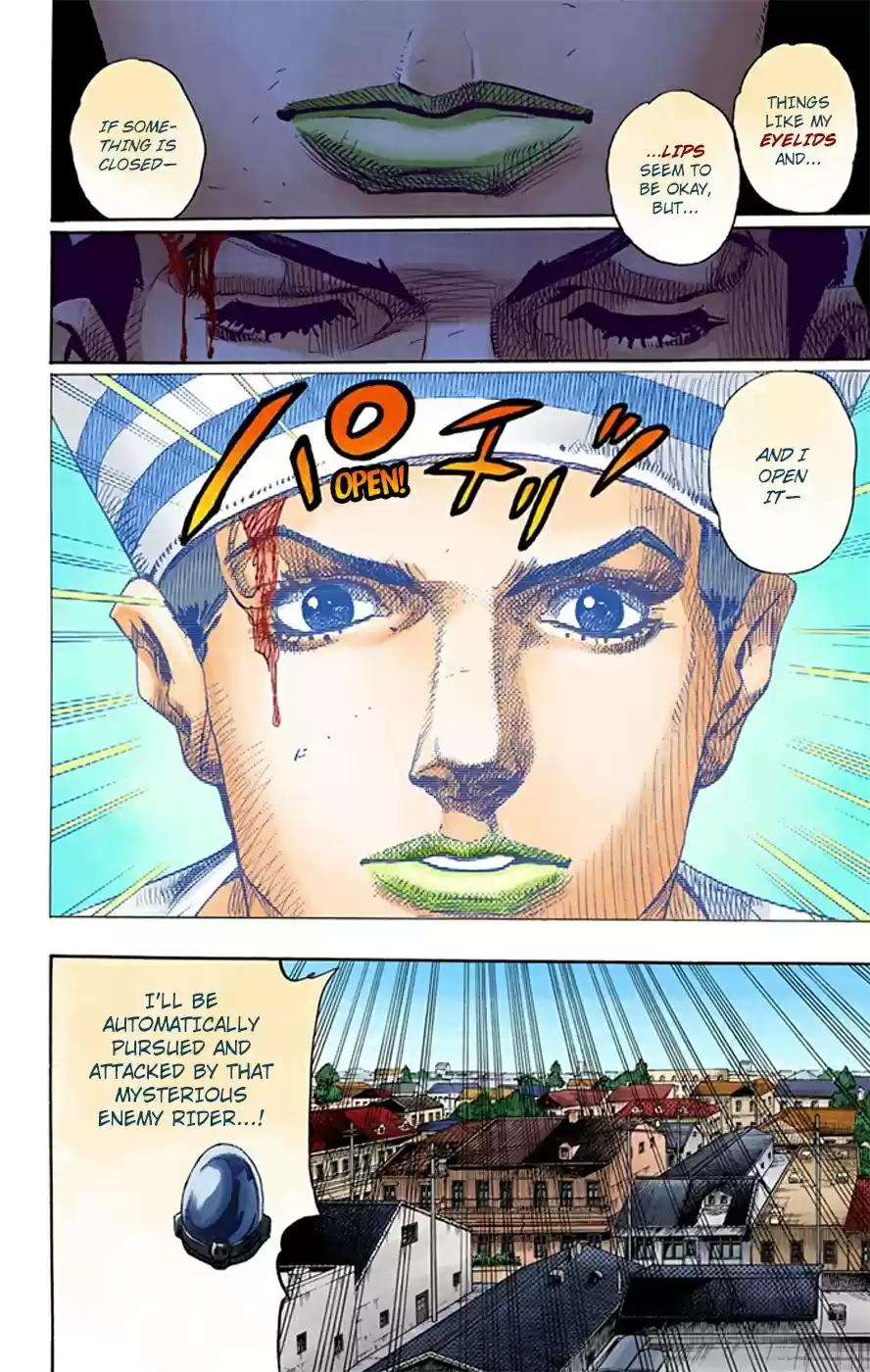 JoJo's Bizarre Adventure Part 8 JoJolion [Official Colored] Vol. 4 Ch. 15 Paisley Park and Born This Way Part 4
