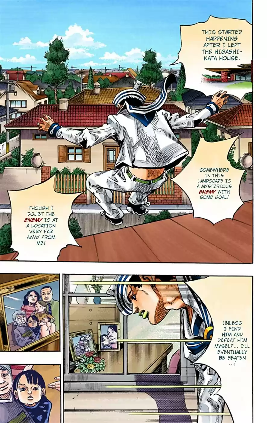 JoJo's Bizarre Adventure Part 8 JoJolion [Official Colored] Vol. 4 Ch. 15 Paisley Park and Born This Way Part 4