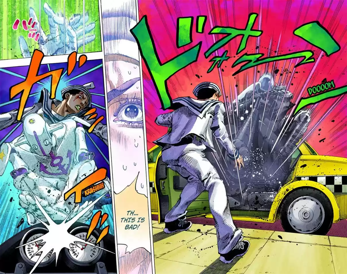 JoJo's Bizarre Adventure Part 8 JoJolion [Official Colored] Vol. 4 Ch. 15 Paisley Park and Born This Way Part 4