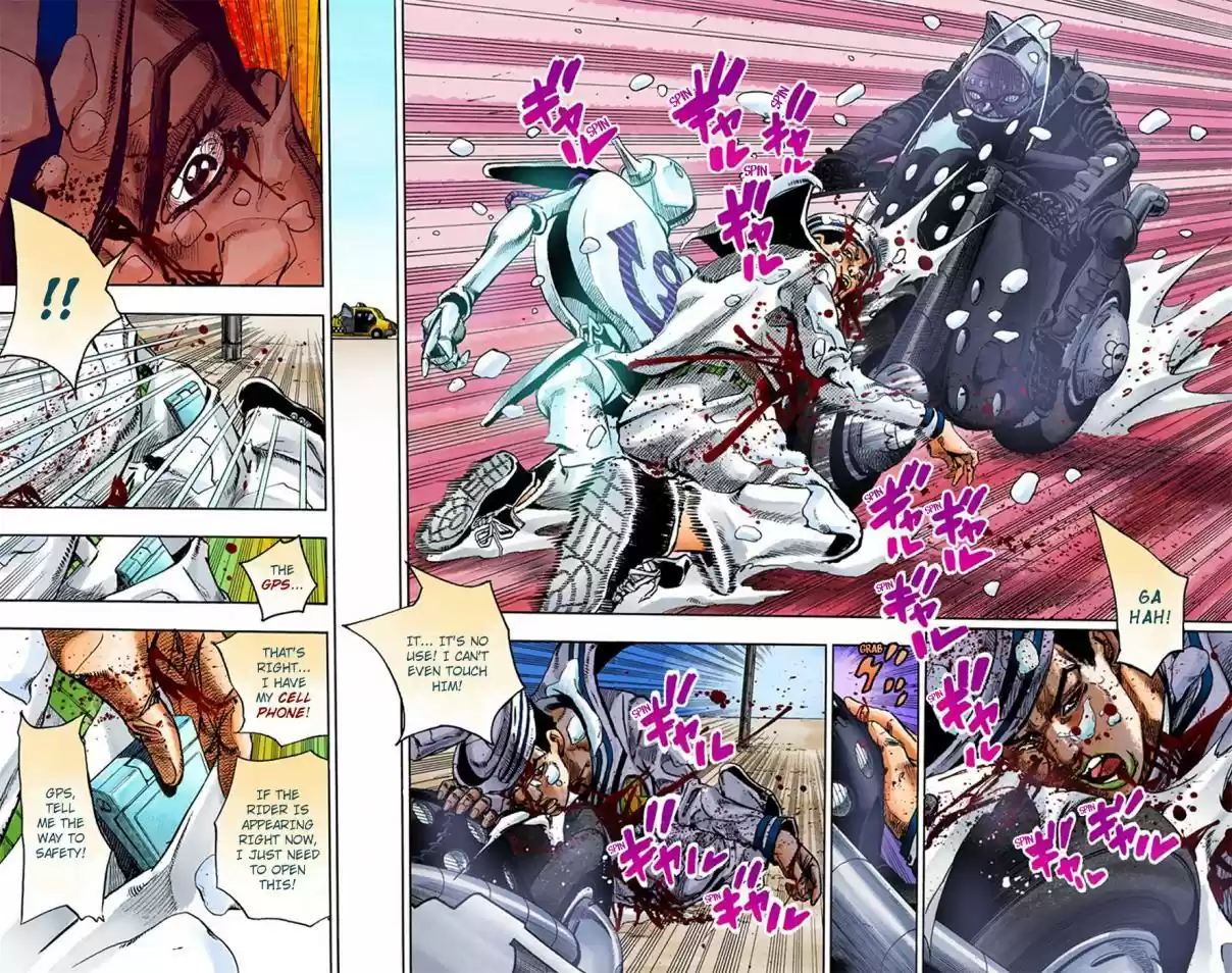 JoJo's Bizarre Adventure Part 8 JoJolion [Official Colored] Vol. 4 Ch. 16 Paisley Park and Born This Way Part 5