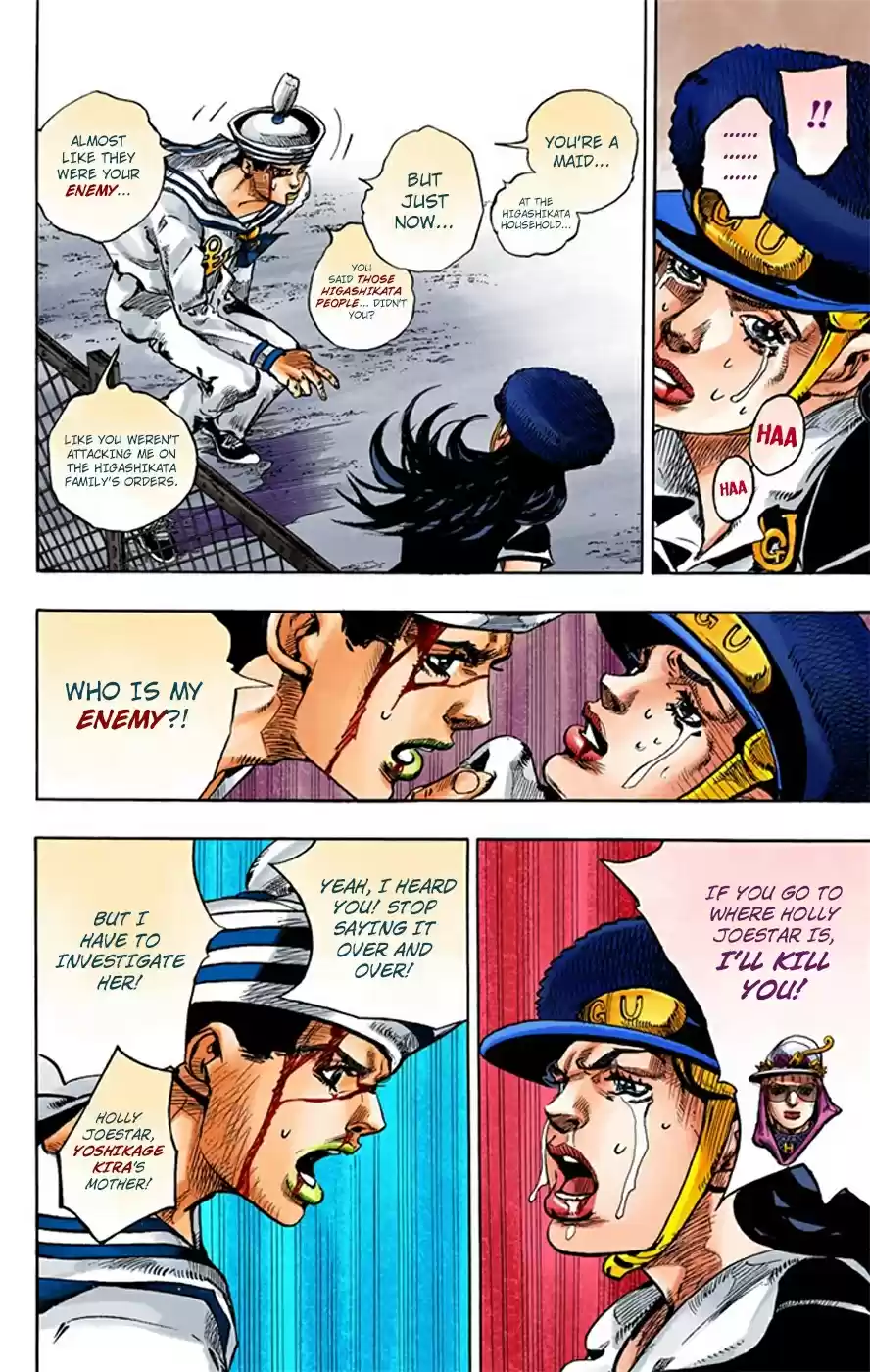 JoJo's Bizarre Adventure Part 8 JoJolion [Official Colored] Vol. 4 Ch. 16 Paisley Park and Born This Way Part 5