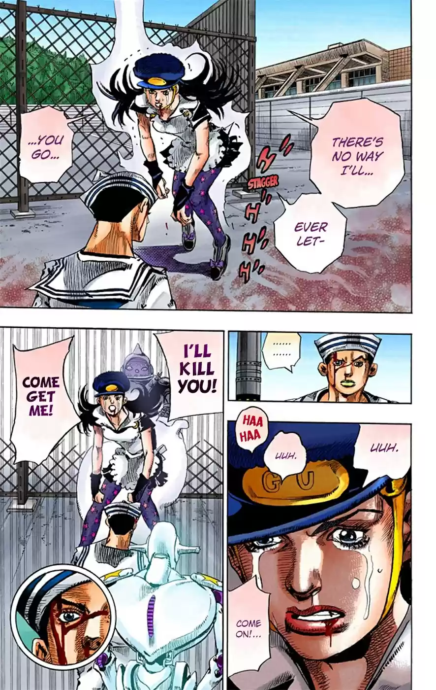 JoJo's Bizarre Adventure Part 8 JoJolion [Official Colored] Vol. 4 Ch. 16 Paisley Park and Born This Way Part 5
