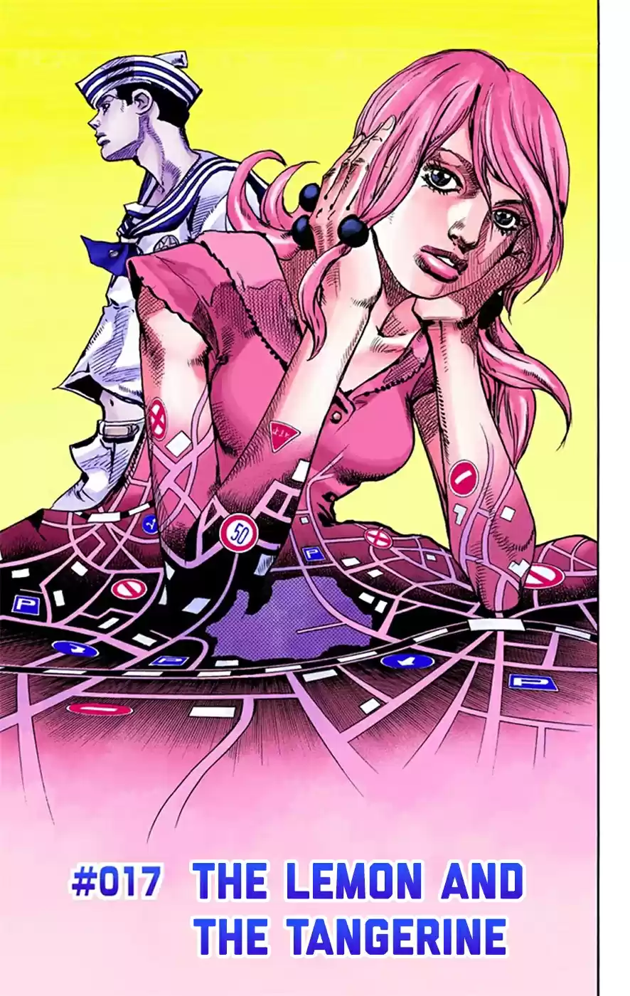 JoJo's Bizarre Adventure Part 8 JoJolion [Official Colored] Vol. 4 Ch. 17 The Lemon and the Tangerine
