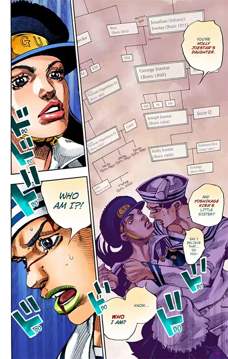 JoJo's Bizarre Adventure Part 8 JoJolion [Official Colored] Vol. 4 Ch. 17 The Lemon and the Tangerine