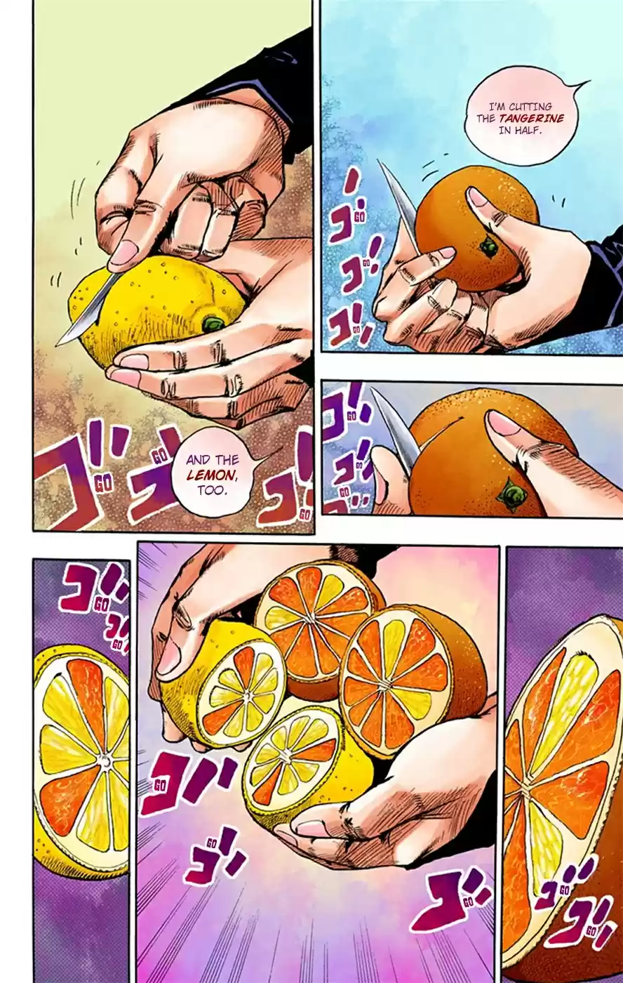 JoJo's Bizarre Adventure Part 8 JoJolion [Official Colored] Vol. 4 Ch. 17 The Lemon and the Tangerine