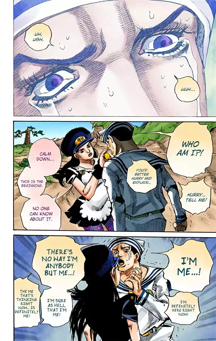 JoJo's Bizarre Adventure Part 8 JoJolion [Official Colored] Vol. 4 Ch. 17 The Lemon and the Tangerine