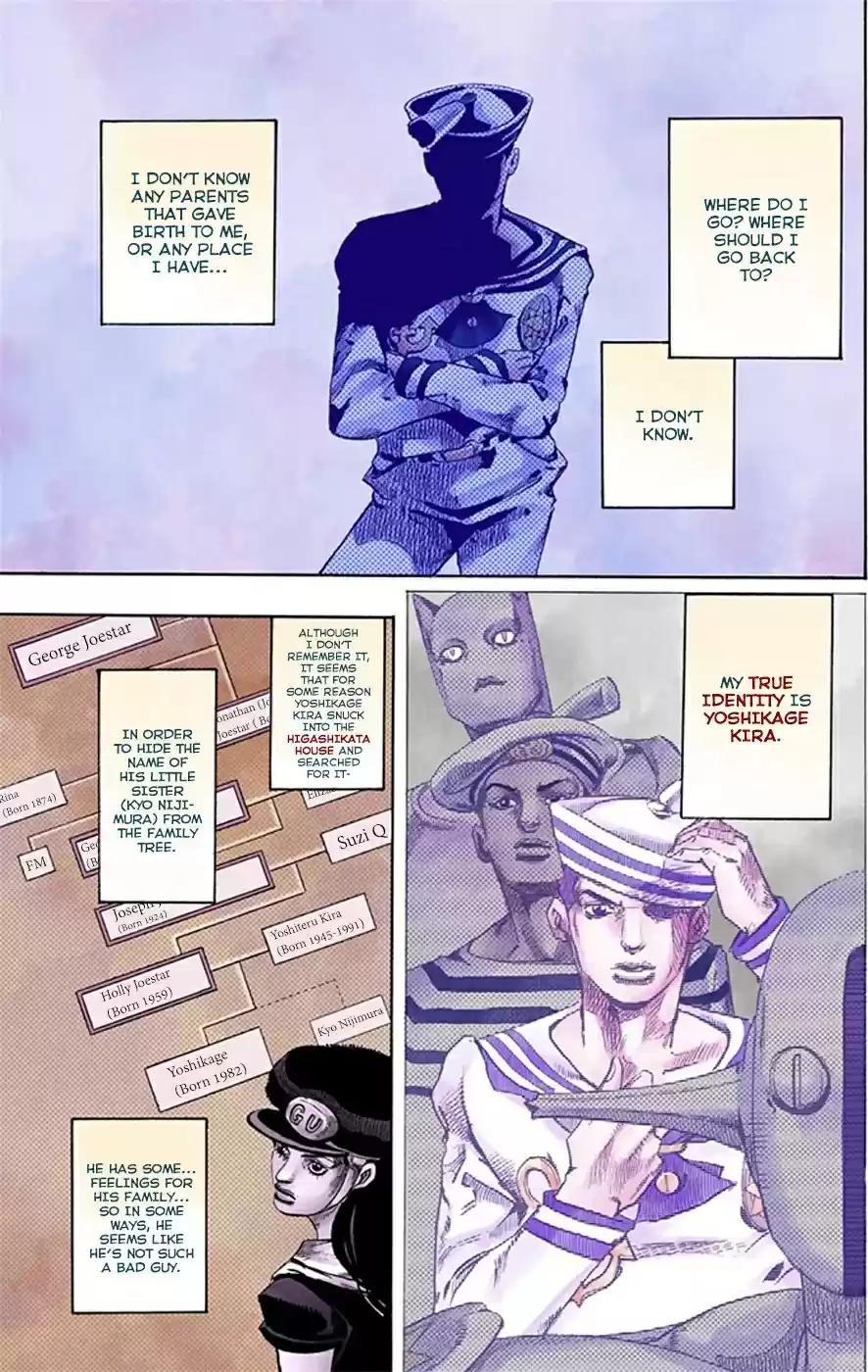 JoJo's Bizarre Adventure Part 8 JoJolion [Official Colored] Vol. 4 Ch. 18 Shakedown Road Part 1