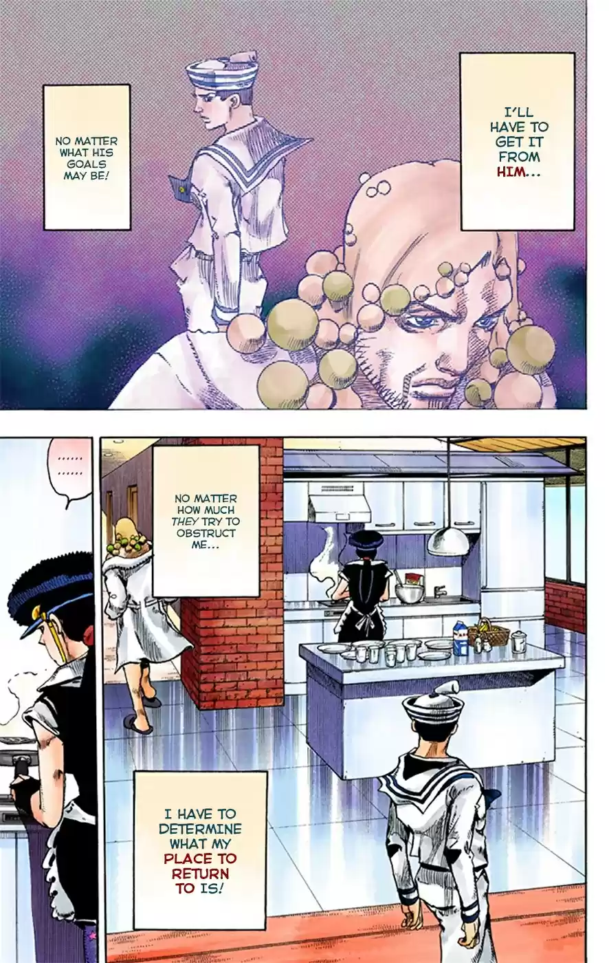 JoJo's Bizarre Adventure Part 8 JoJolion [Official Colored] Vol. 4 Ch. 18 Shakedown Road Part 1