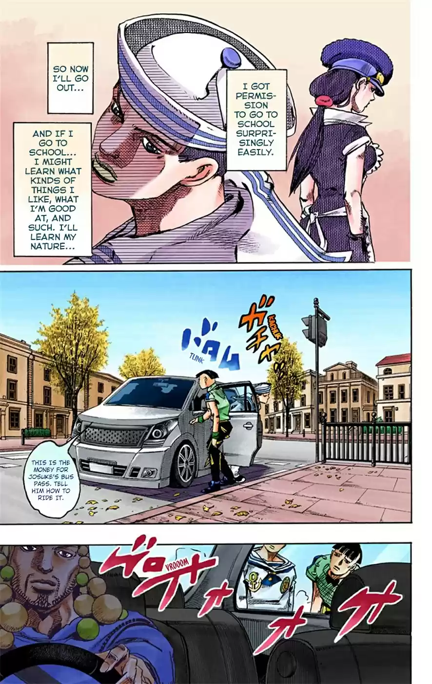 JoJo's Bizarre Adventure Part 8 JoJolion [Official Colored] Vol. 4 Ch. 18 Shakedown Road Part 1