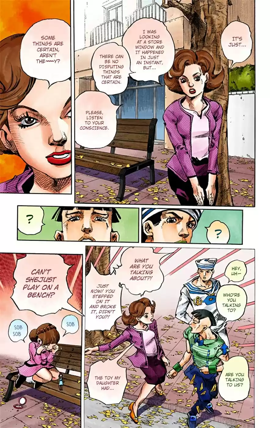 JoJo's Bizarre Adventure Part 8 JoJolion [Official Colored] Vol. 4 Ch. 18 Shakedown Road Part 1