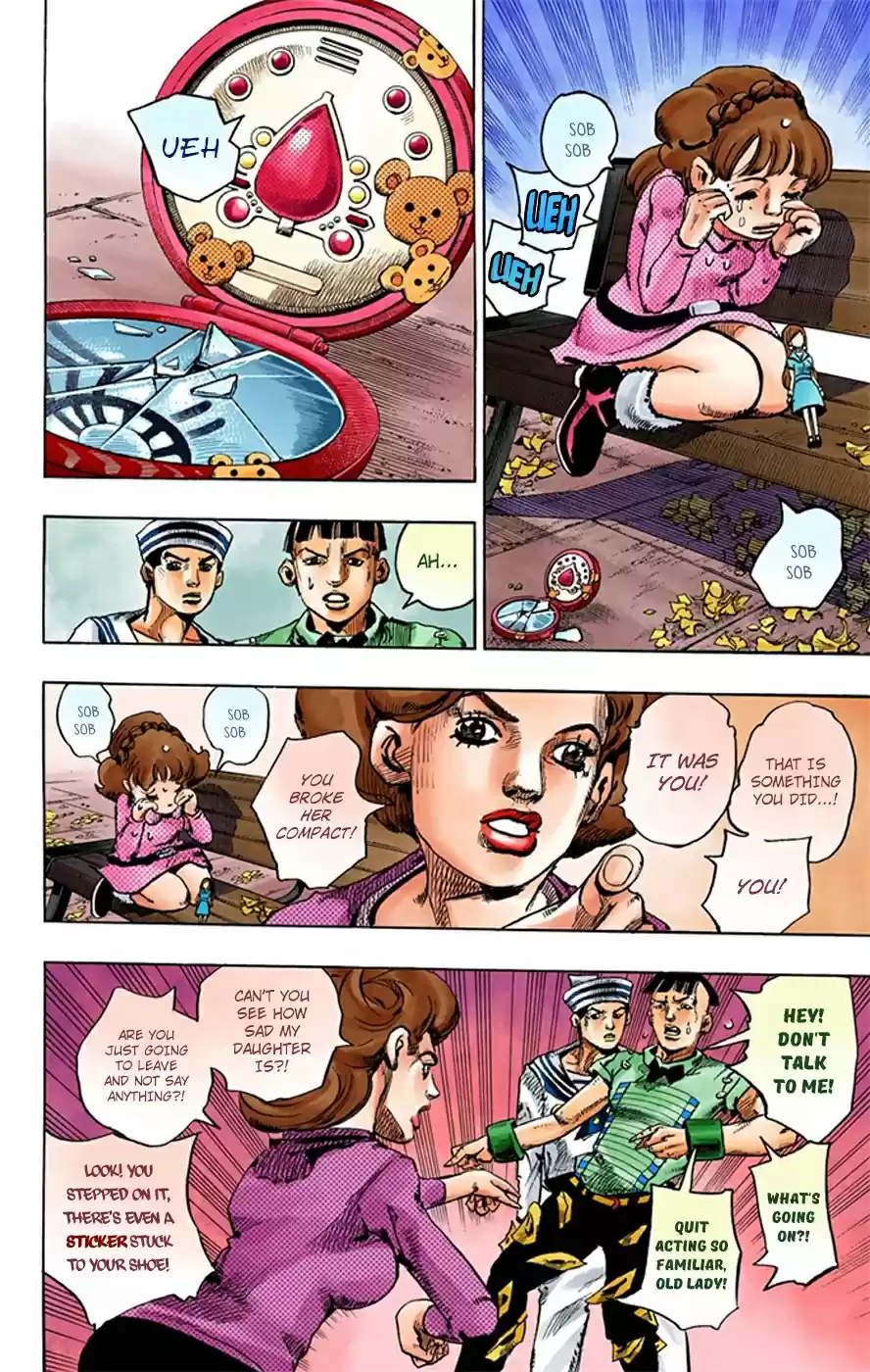JoJo's Bizarre Adventure Part 8 JoJolion [Official Colored] Vol. 4 Ch. 18 Shakedown Road Part 1