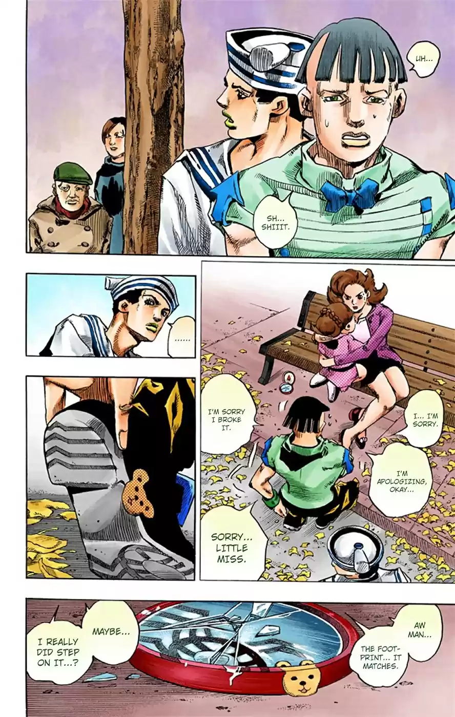 JoJo's Bizarre Adventure Part 8 JoJolion [Official Colored] Vol. 4 Ch. 18 Shakedown Road Part 1