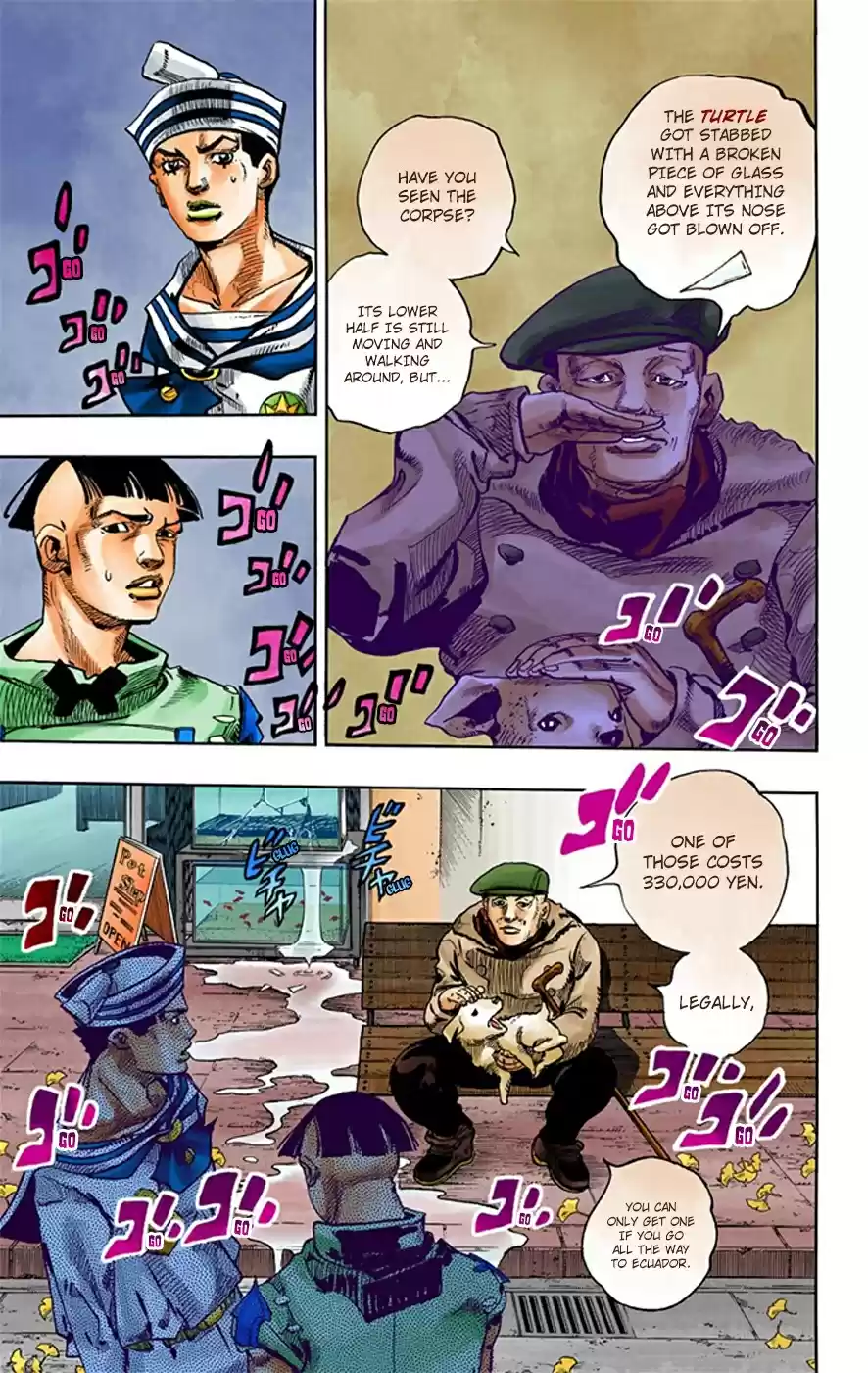 JoJo's Bizarre Adventure Part 8 JoJolion [Official Colored] Vol. 4 Ch. 18 Shakedown Road Part 1