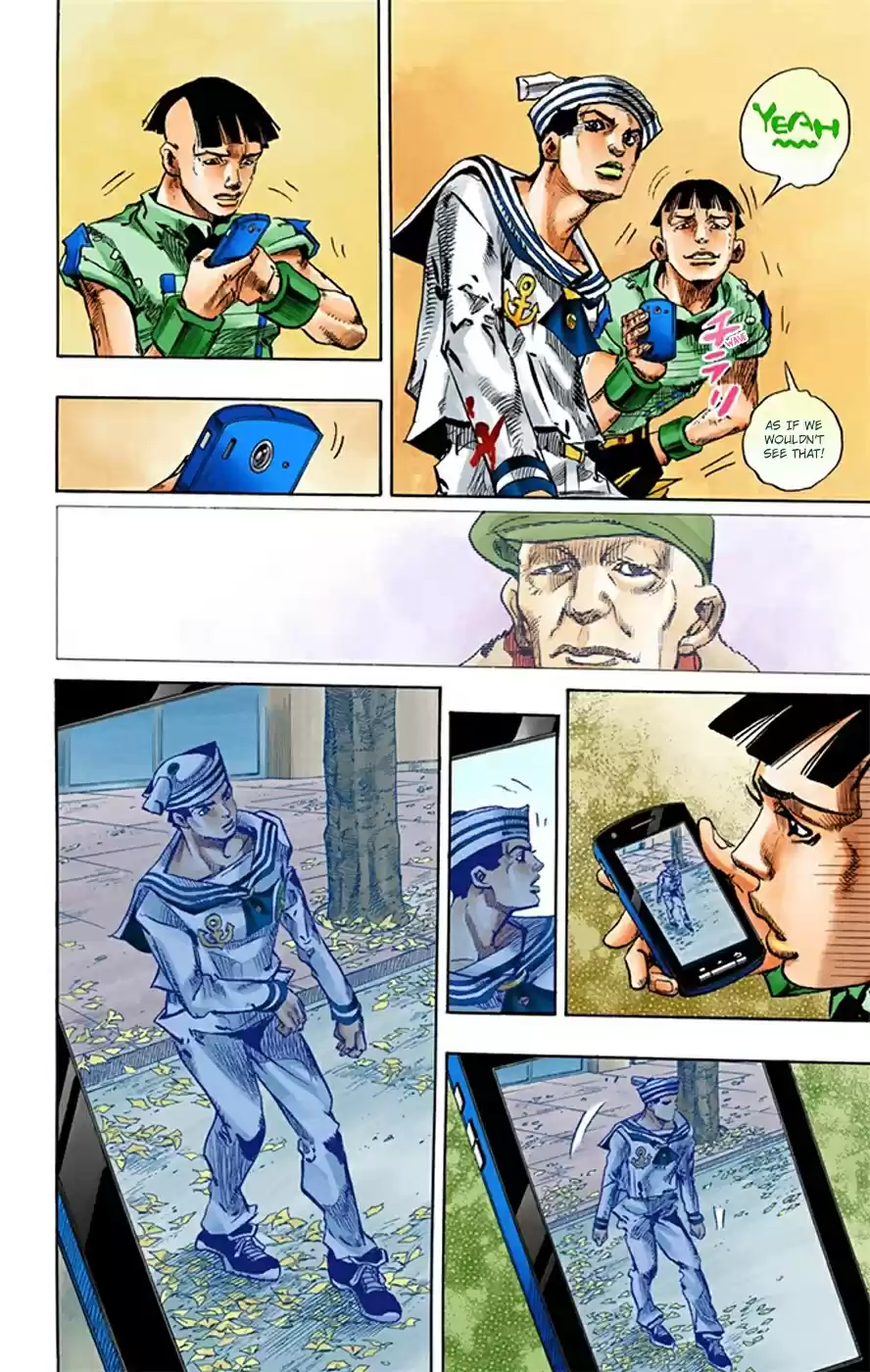 JoJo's Bizarre Adventure Part 8 JoJolion [Official Colored] Vol. 4 Ch. 18 Shakedown Road Part 1
