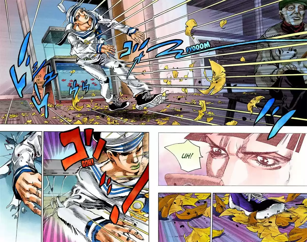 JoJo's Bizarre Adventure Part 8 JoJolion [Official Colored] Vol. 4 Ch. 18 Shakedown Road Part 1