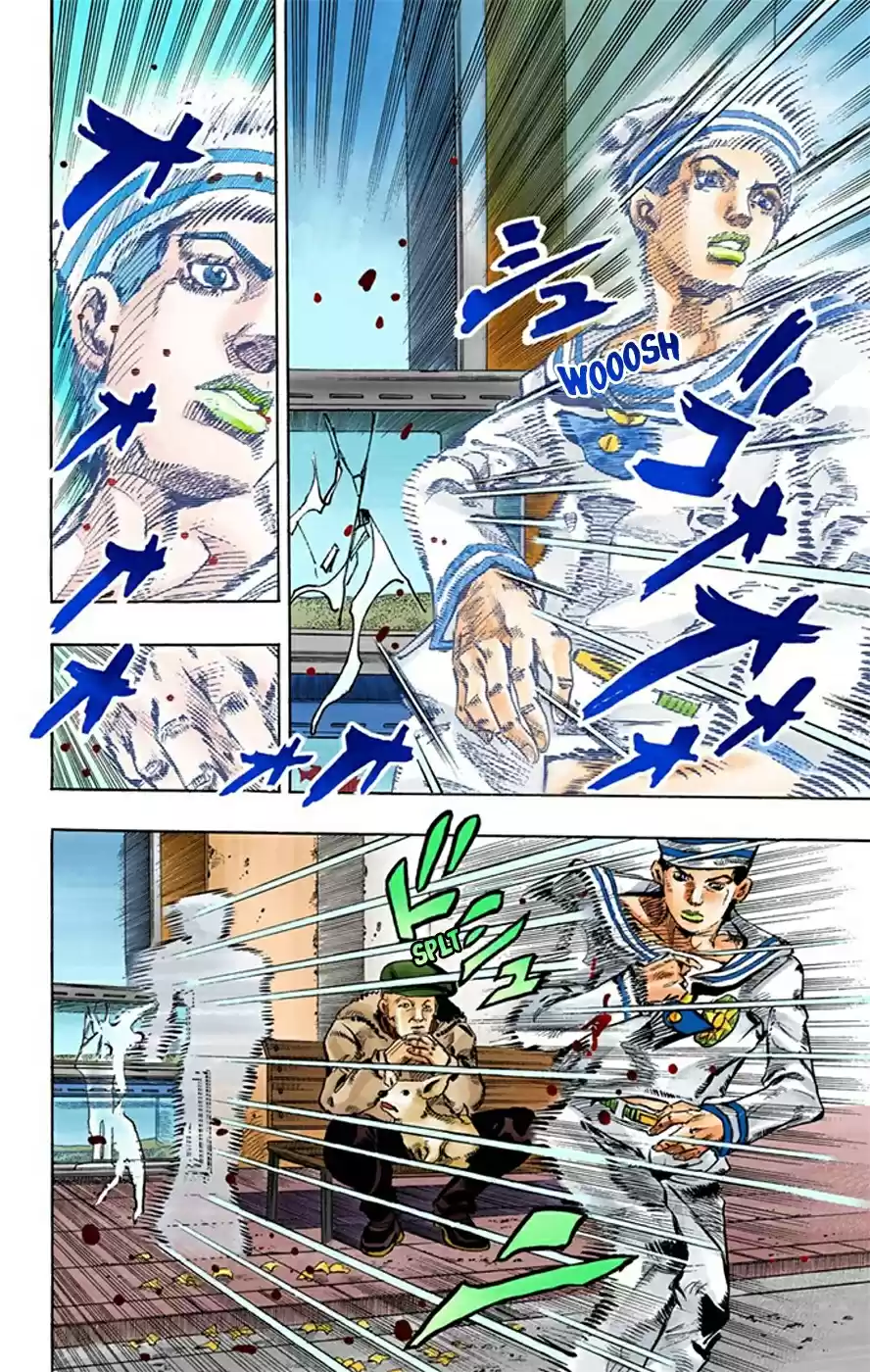 JoJo's Bizarre Adventure Part 8 JoJolion [Official Colored] Vol. 4 Ch. 18 Shakedown Road Part 1