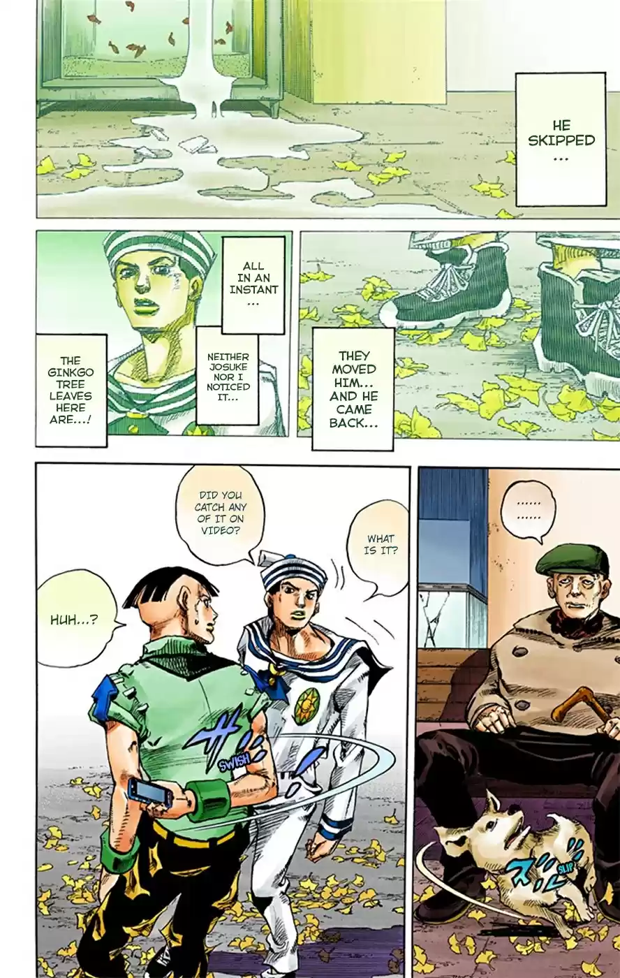 JoJo's Bizarre Adventure Part 8 JoJolion [Official Colored] Vol. 4 Ch. 18 Shakedown Road Part 1