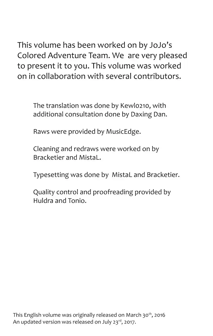 JoJo's Bizarre Adventure Part 8 JoJolion [Official Colored] Vol. 4 Ch. 18 Shakedown Road Part 1