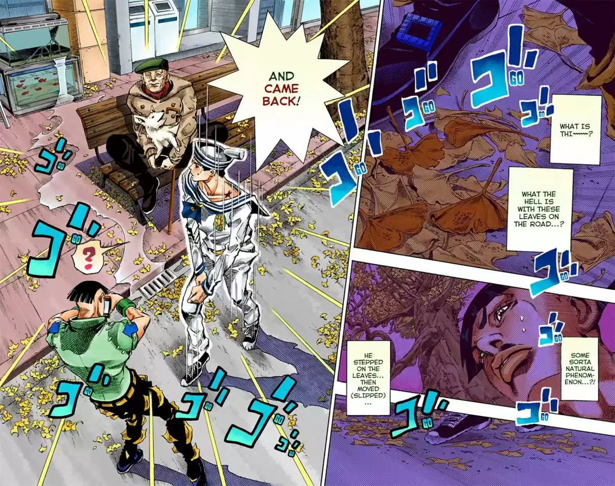 JoJo's Bizarre Adventure Part 8 JoJolion [Official Colored] Vol. 5 Ch. 19 Shakedown Road Part 2