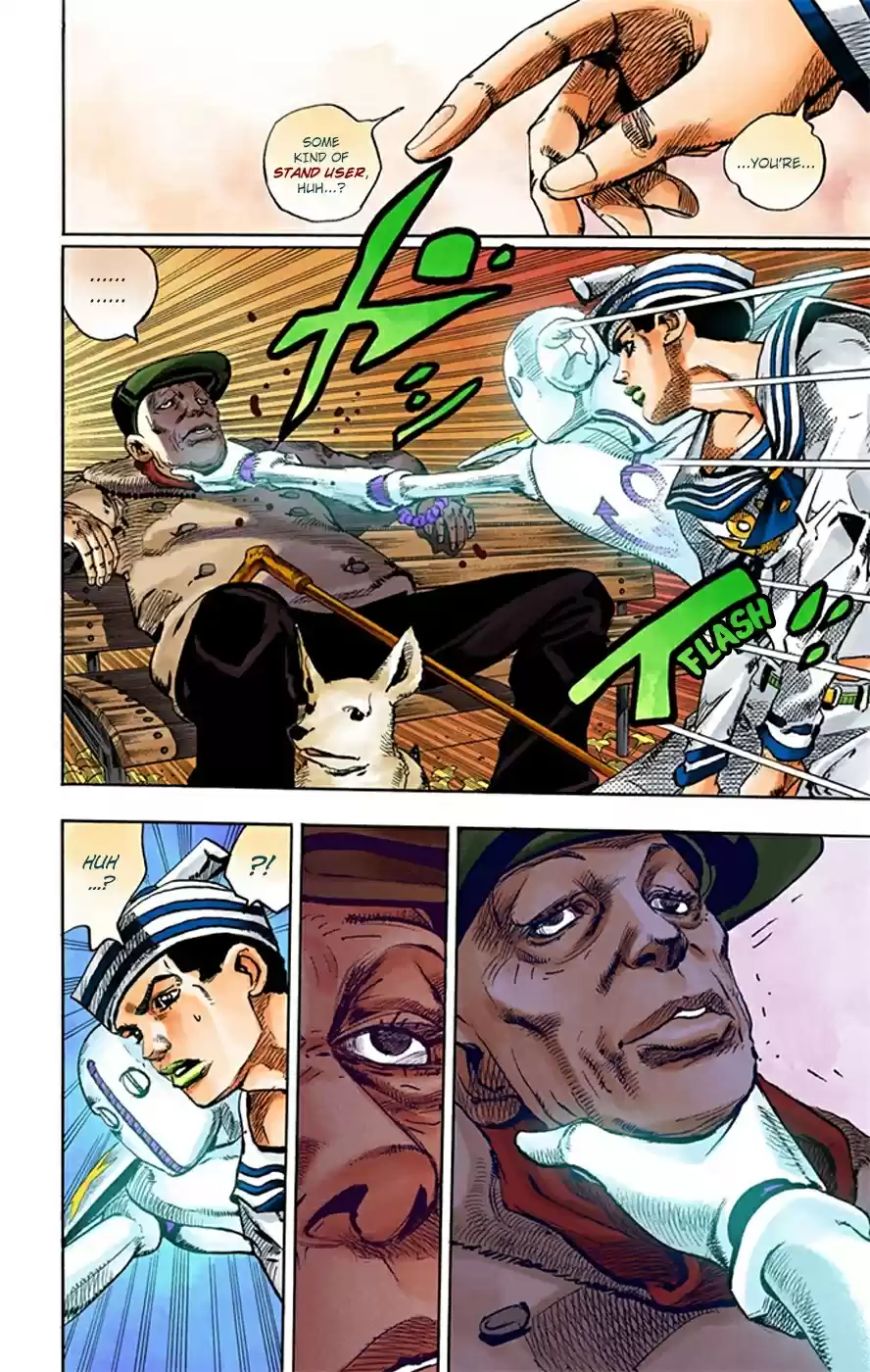JoJo's Bizarre Adventure Part 8 JoJolion [Official Colored] Vol. 5 Ch. 19 Shakedown Road Part 2