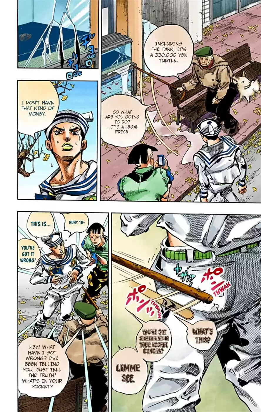 JoJo's Bizarre Adventure Part 8 JoJolion [Official Colored] Vol. 5 Ch. 19 Shakedown Road Part 2