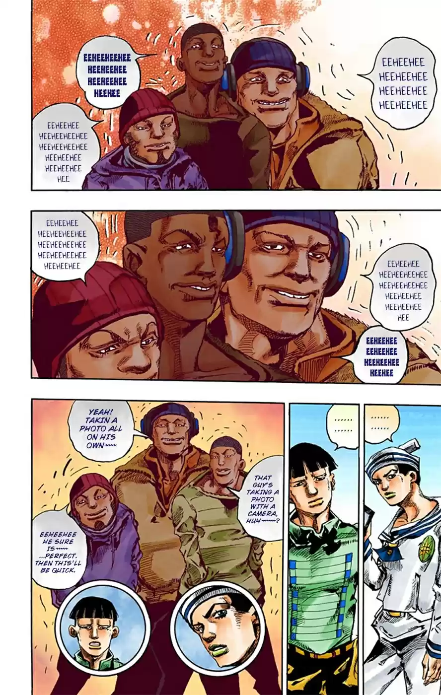 JoJo's Bizarre Adventure Part 8 JoJolion [Official Colored] Vol. 5 Ch. 19 Shakedown Road Part 2