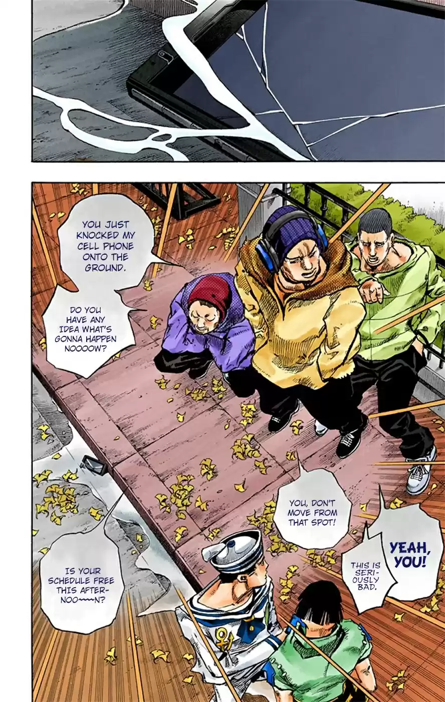 JoJo's Bizarre Adventure Part 8 JoJolion [Official Colored] Vol. 5 Ch. 19 Shakedown Road Part 2
