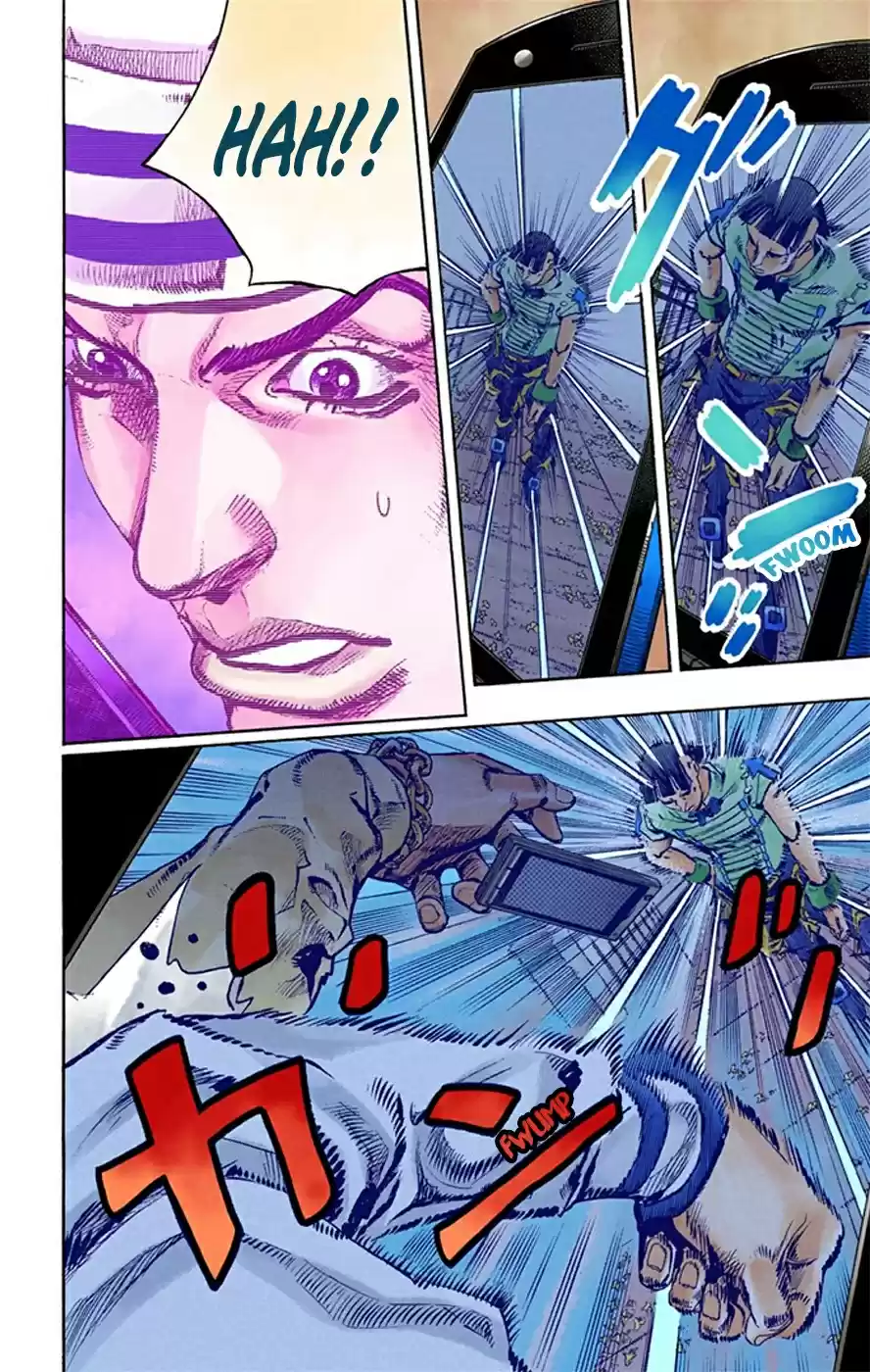 JoJo's Bizarre Adventure Part 8 JoJolion [Official Colored] Vol. 5 Ch. 19 Shakedown Road Part 2