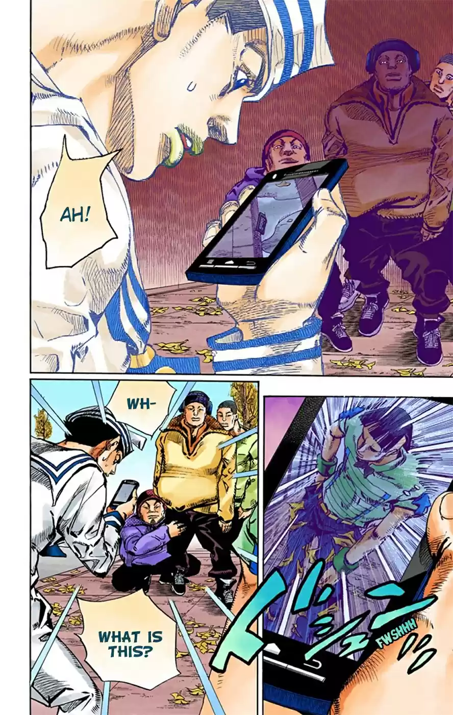 JoJo's Bizarre Adventure Part 8 JoJolion [Official Colored] Vol. 5 Ch. 19 Shakedown Road Part 2