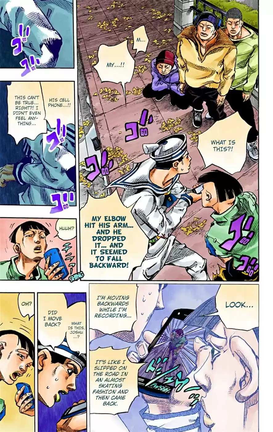 JoJo's Bizarre Adventure Part 8 JoJolion [Official Colored] Vol. 5 Ch. 19 Shakedown Road Part 2