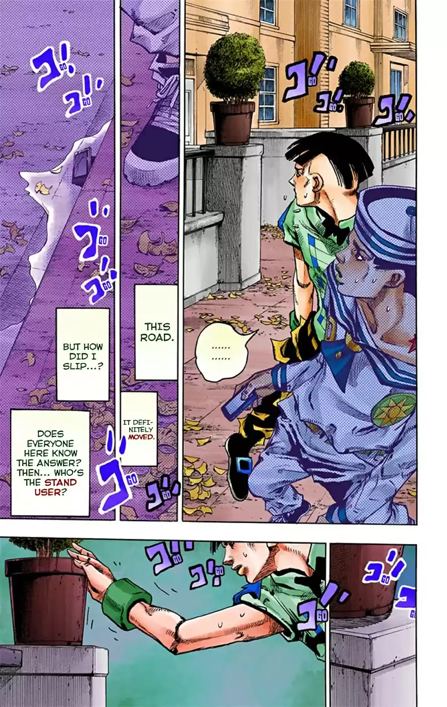 JoJo's Bizarre Adventure Part 8 JoJolion [Official Colored] Vol. 5 Ch. 19 Shakedown Road Part 2